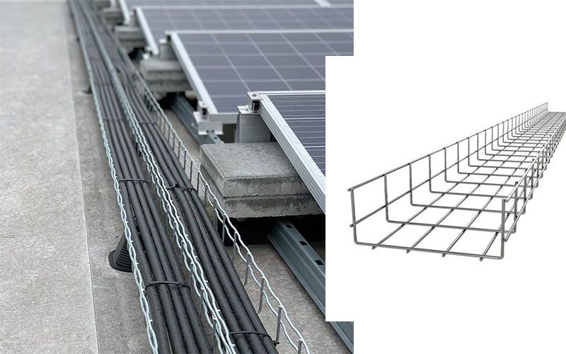 PV cable tray