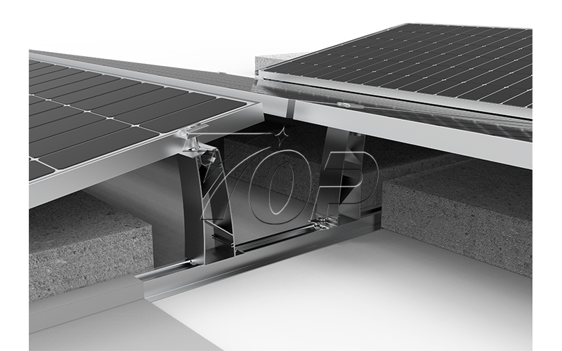 ballasted roof mount racking supplier