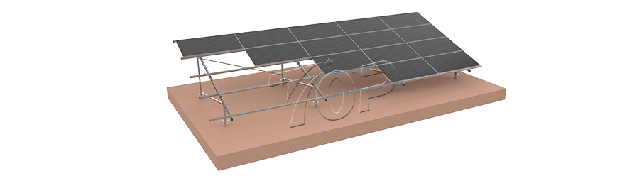 Aluminum Ground Mount Racking System