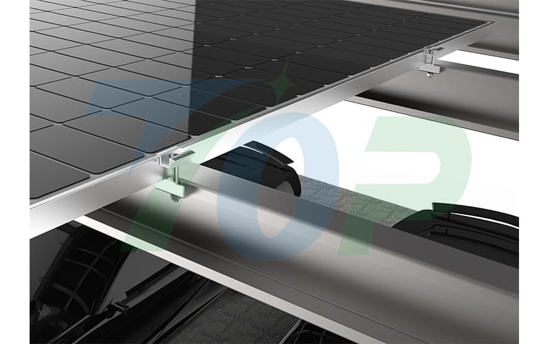 C section steel for solar structure