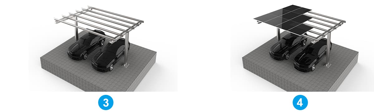 hot-dip galvanized solar frame