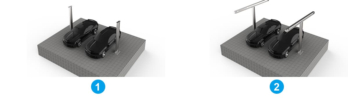 bifacial solar panel mounting