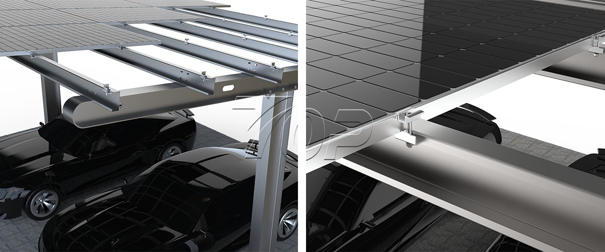 Residential solar carports