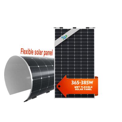 고효율 360W~385W 유연한 태양광 패널
        
