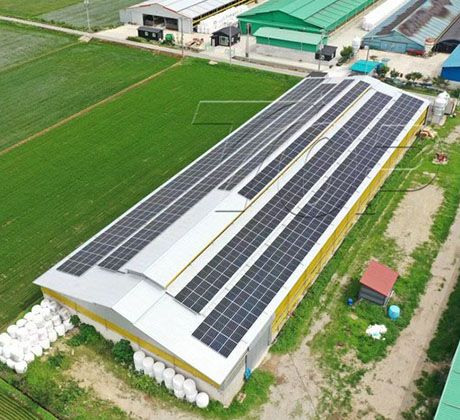350KW 한국의 양철 지붕 마운트 시스템