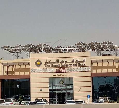 사우디아라비아의 40kw 태양광 지붕 장착